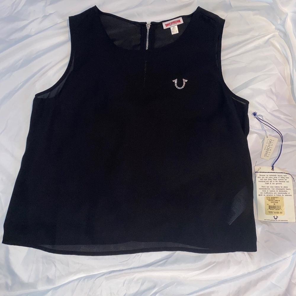 True religion tank top, womens size medium